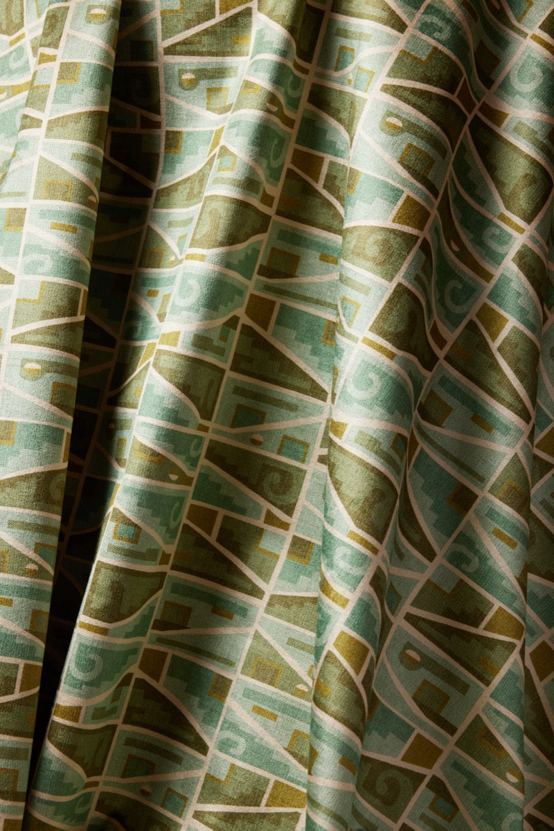 Retazo Velvet: Celadon