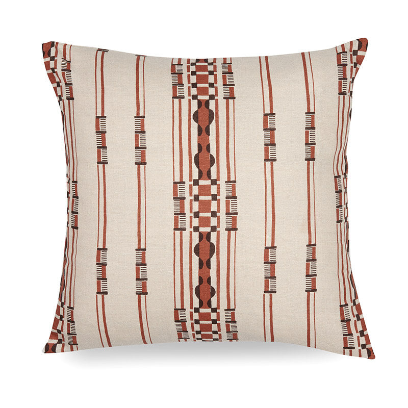 Staccato Stripe: Brick