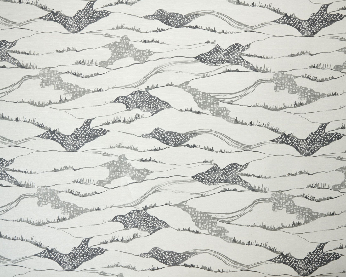 TOILE DE TERRAIN: Graphite
