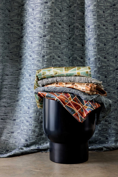 Retazo Drapery: Denim