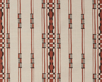 Staccato Stripe: Brick